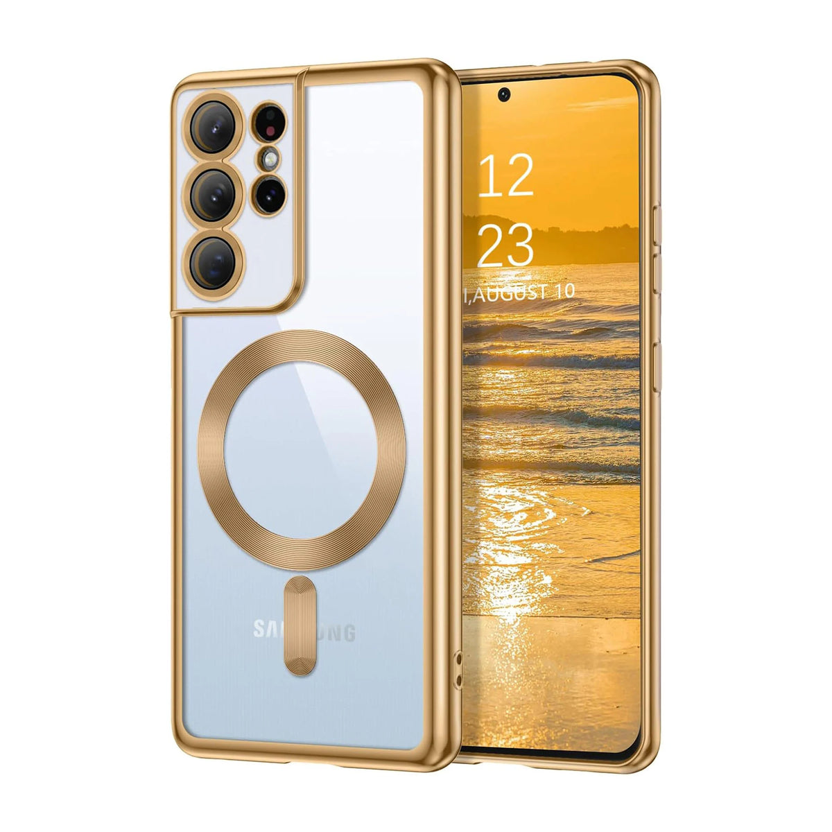 Vaku® Samsung Galaxy S21 Ultra Luxury Electroplated Magnetic