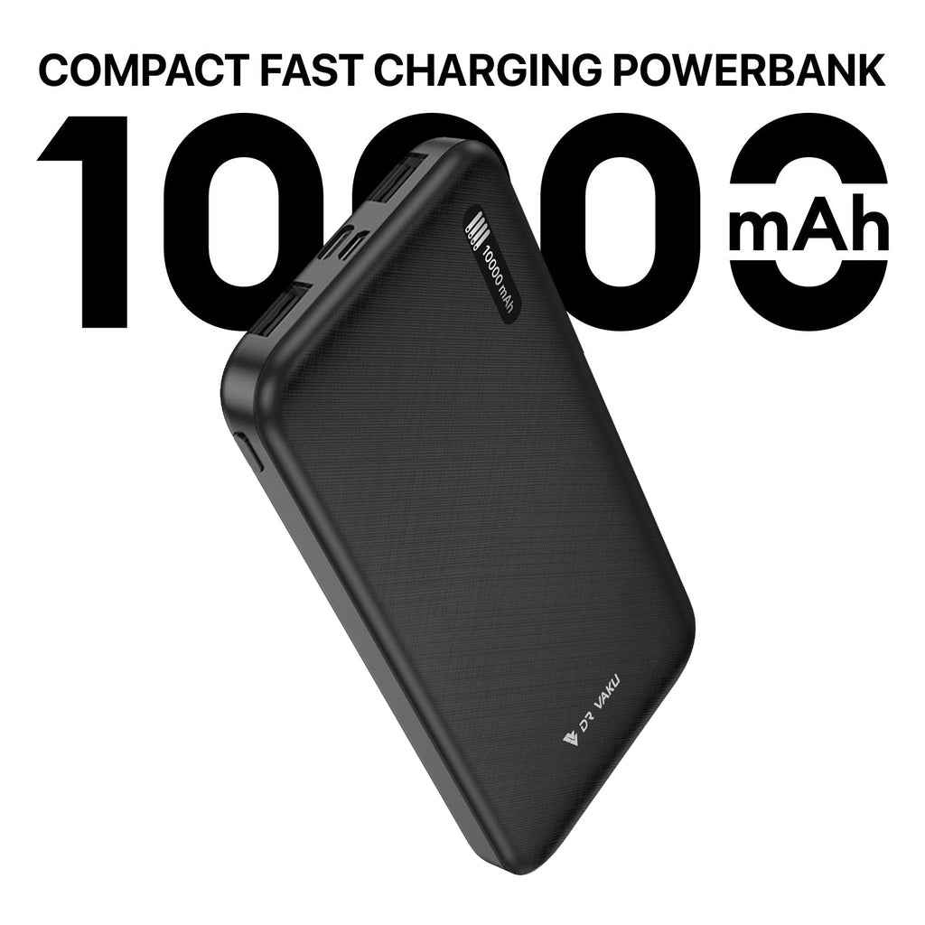 Dr Vaku ® CYREX 10000mAh Power Bank Dual USB Fast Charge