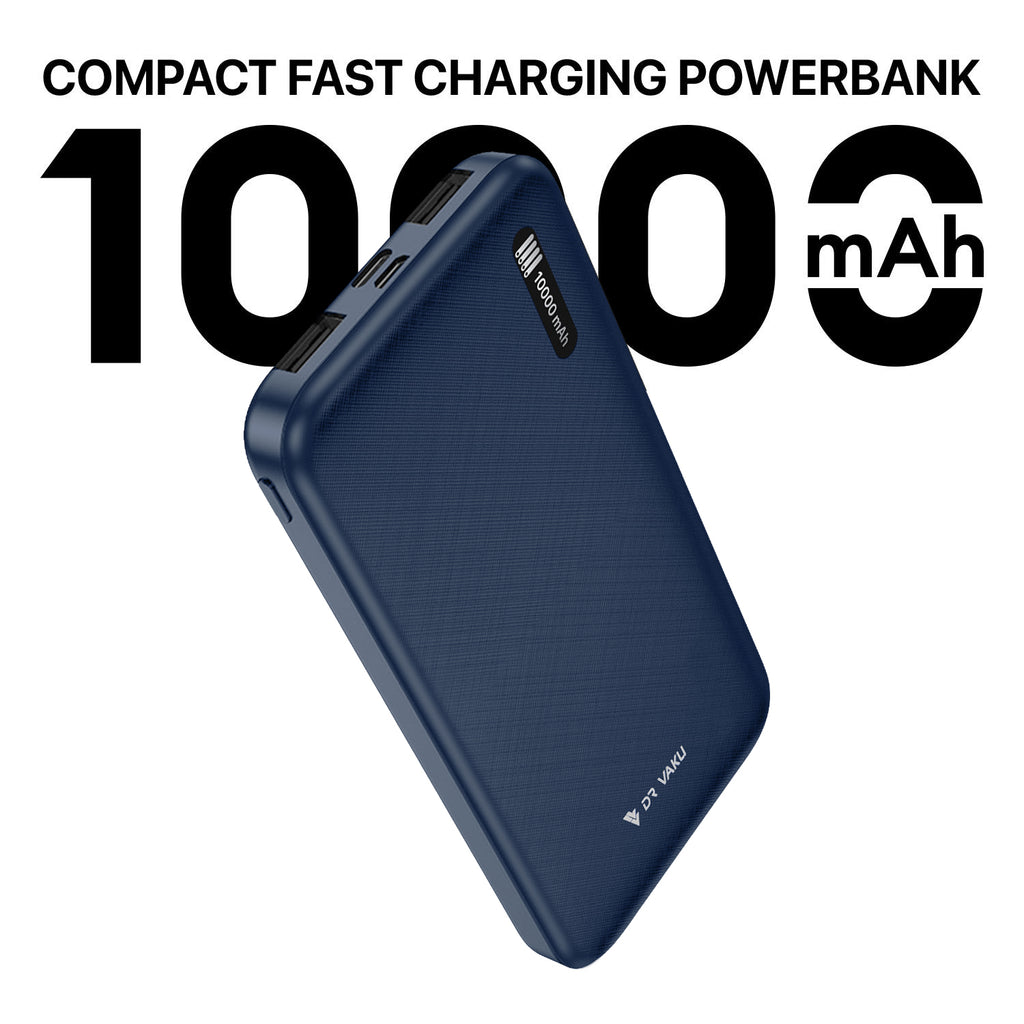 Dr Vaku ® CYREX 10000mAh Power Bank Dual USB Fast Charge