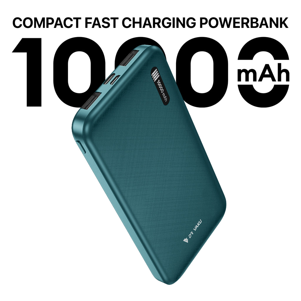 Dr Vaku ® CYREX 10000mAh Power Bank Dual USB Fast Charge