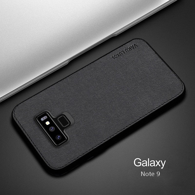 Vaku ® Samsung Galaxy Note 9 Luxico Series Hand-Stitched Cotton Textile Ultra Soft-Feel Shock-proof Water-proof Back Cover