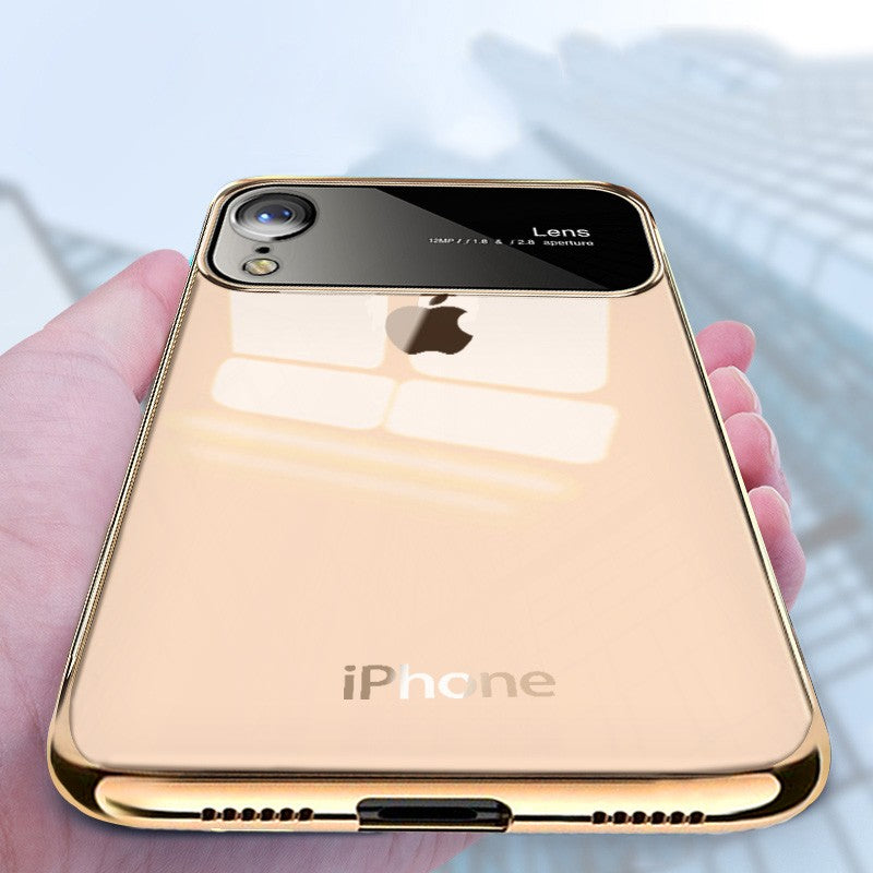 Vaku ® Apple iPhone XR Dual Polarized Glossy Edition + Full Logo Display Electroplated Shine Back Cover