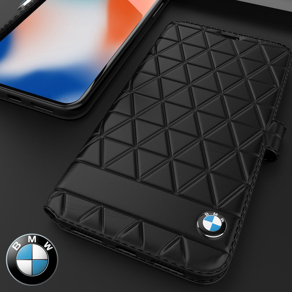 BMW ® Apple iPhone XS Max Official Superstar zDRIVE Leather Limited Edition Back Cover