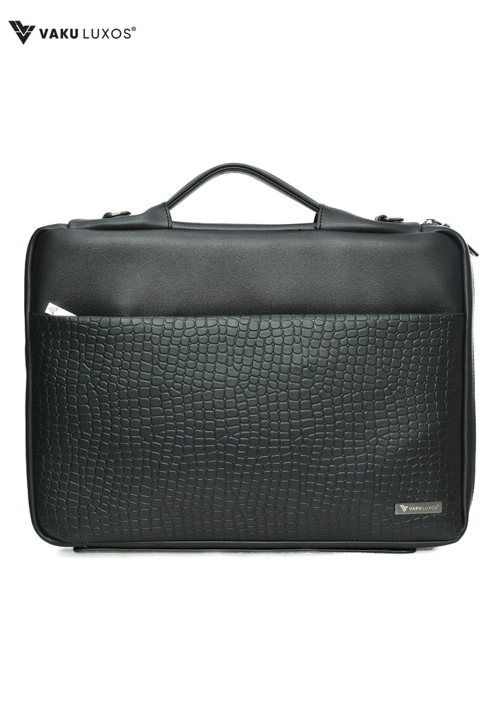 Vaku Luxos ® CROCO SERIES Premium Collection for Macbook 13"|16" Refined Leather Sleeve