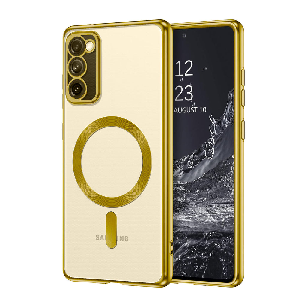 Vaku ® Samsung Galaxy S20 FE Luxury Electroplated Magnetic Magsafe Back Cover