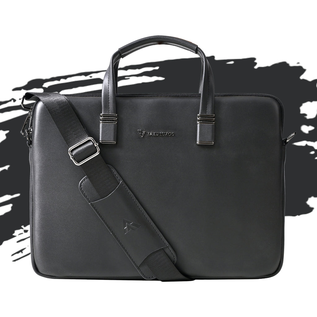 Vaku Luxos ® VALEN 14 inch Laptop Bag Sleeve Premium Messenger Bag
