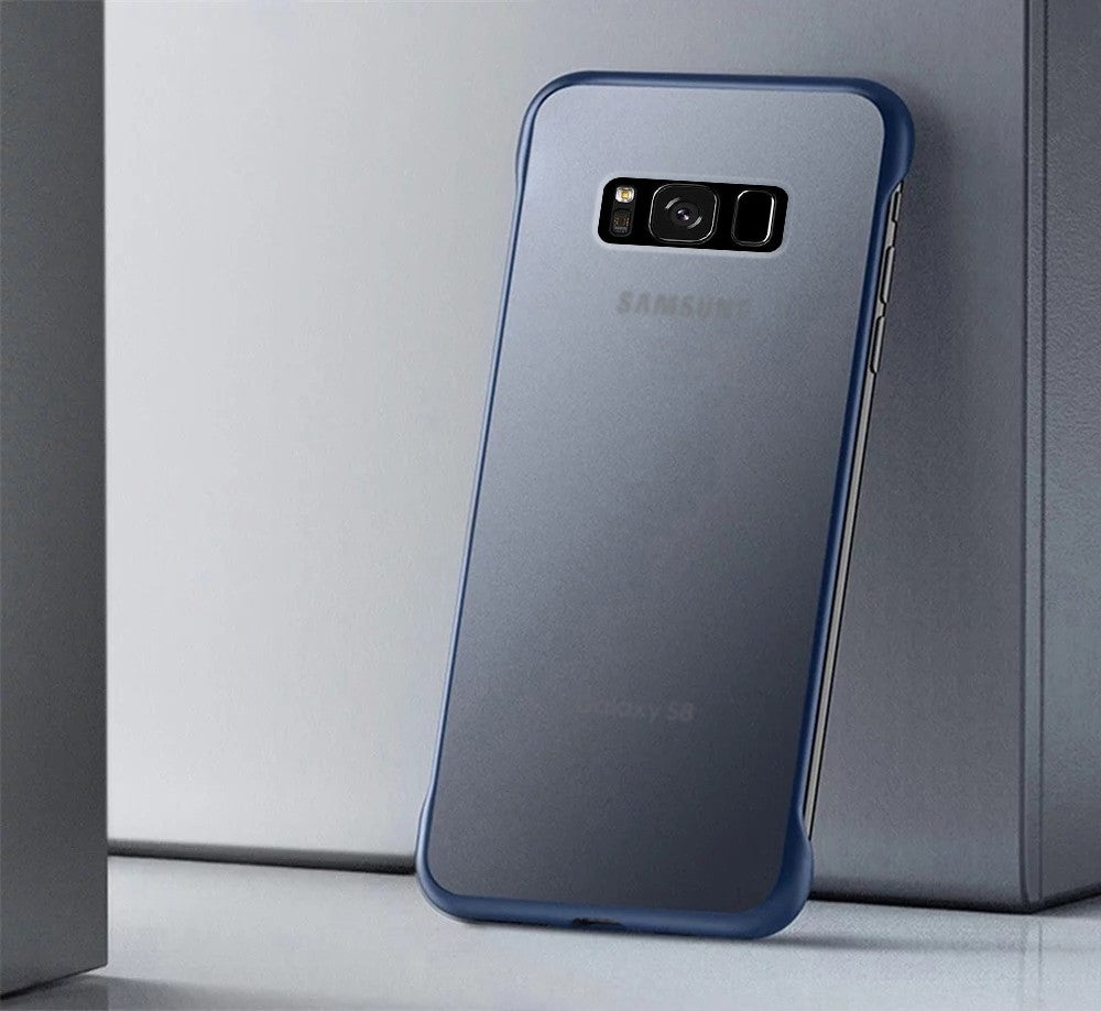 VAKU ® Samsung Galaxy S8 Plus Frameless Semi Transparent Cover