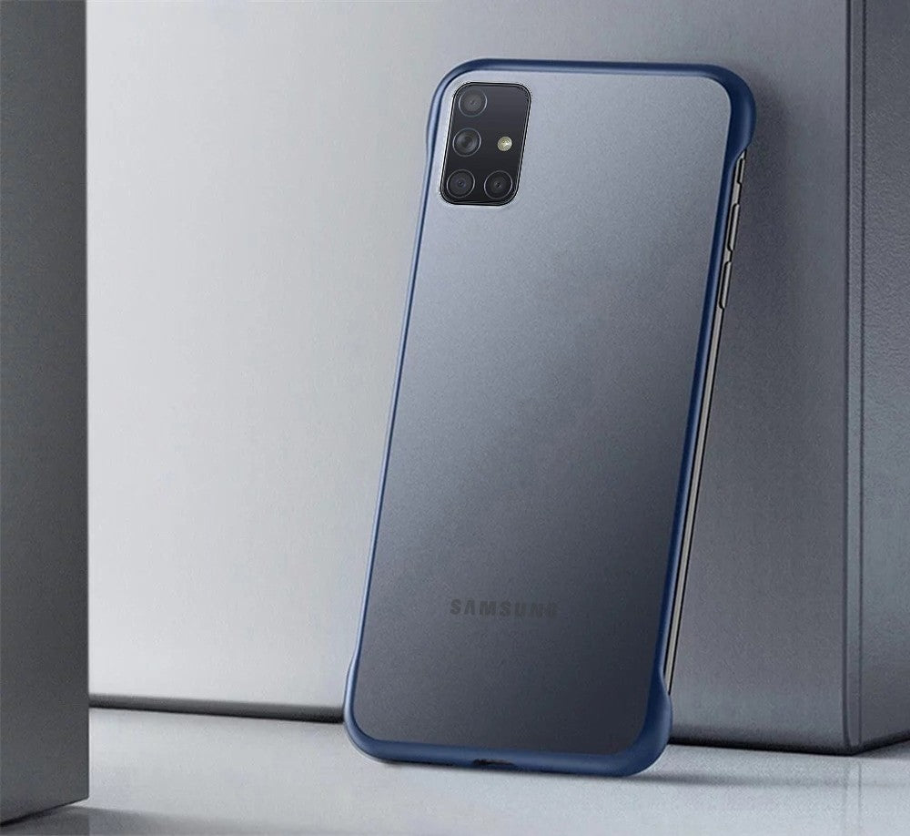 VAKU ® Samsung Galaxy A51 Frameless Semi Transparent Cover