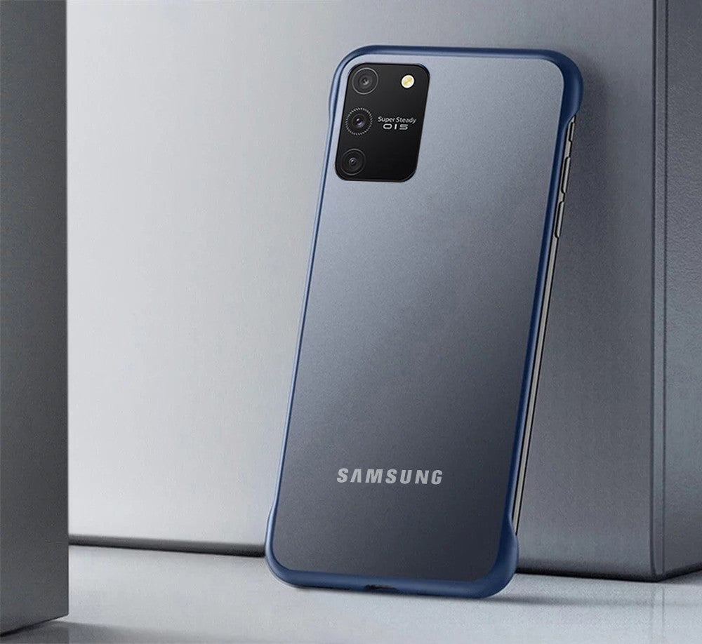 VAKU ® Samsung Galaxy S10 lite Frameless Semi Transparent Cover