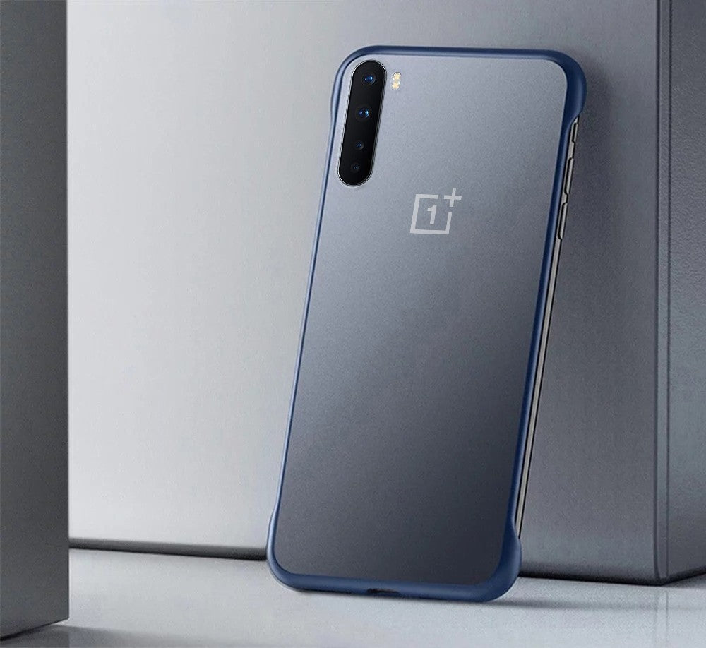 Vaku ® OnePlus Nord Frameless Semi Transparent Cover