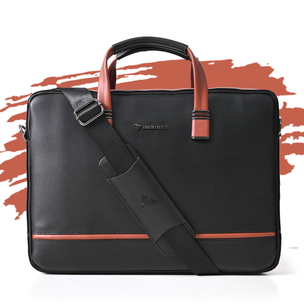 Vaku Luxos ® CALVERA 14 inch Laptop Bag Sleeve Premium Messenger Bag