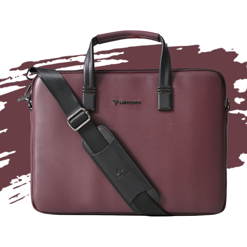Vaku Luxos ® VALEN 14 inch Laptop Bag Sleeve Premium Messenger Bag