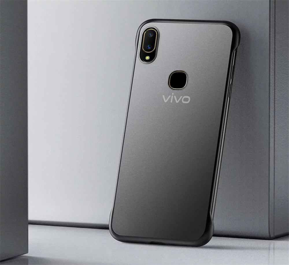 VAKU ® Vivo V9 Frameless Semi Transparent Cover