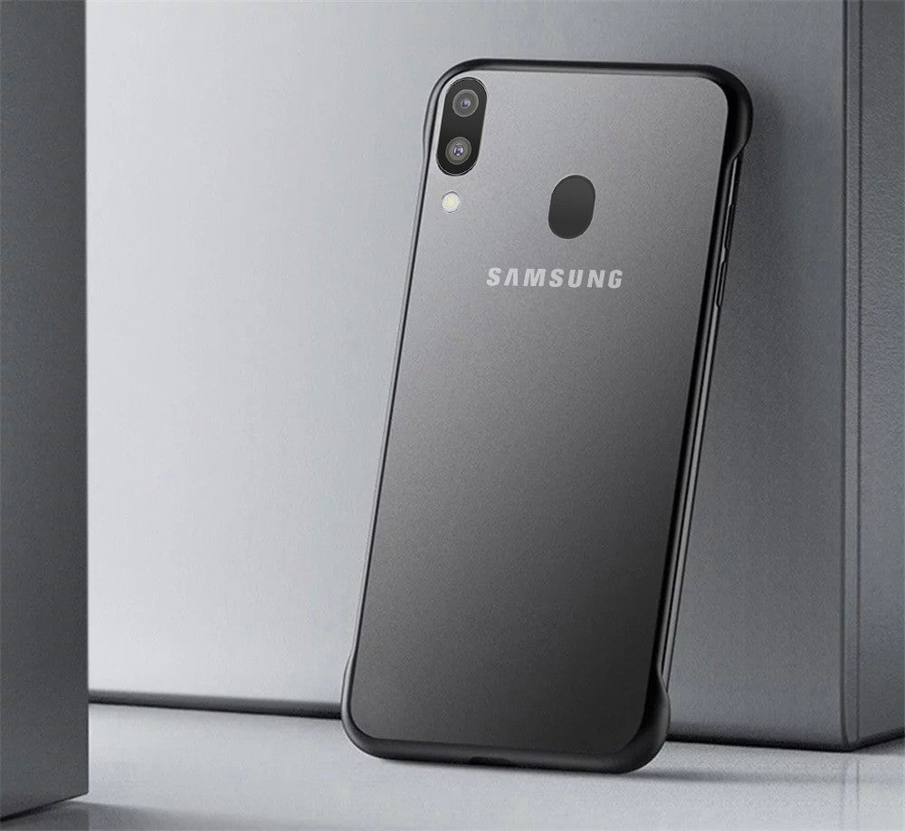 VAKU ® Samsung Galaxy A30 Frameless Semi Transparent Cover