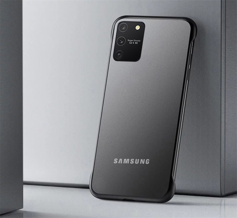 VAKU ® Samsung Galaxy S10 lite Frameless Semi Transparent Cover