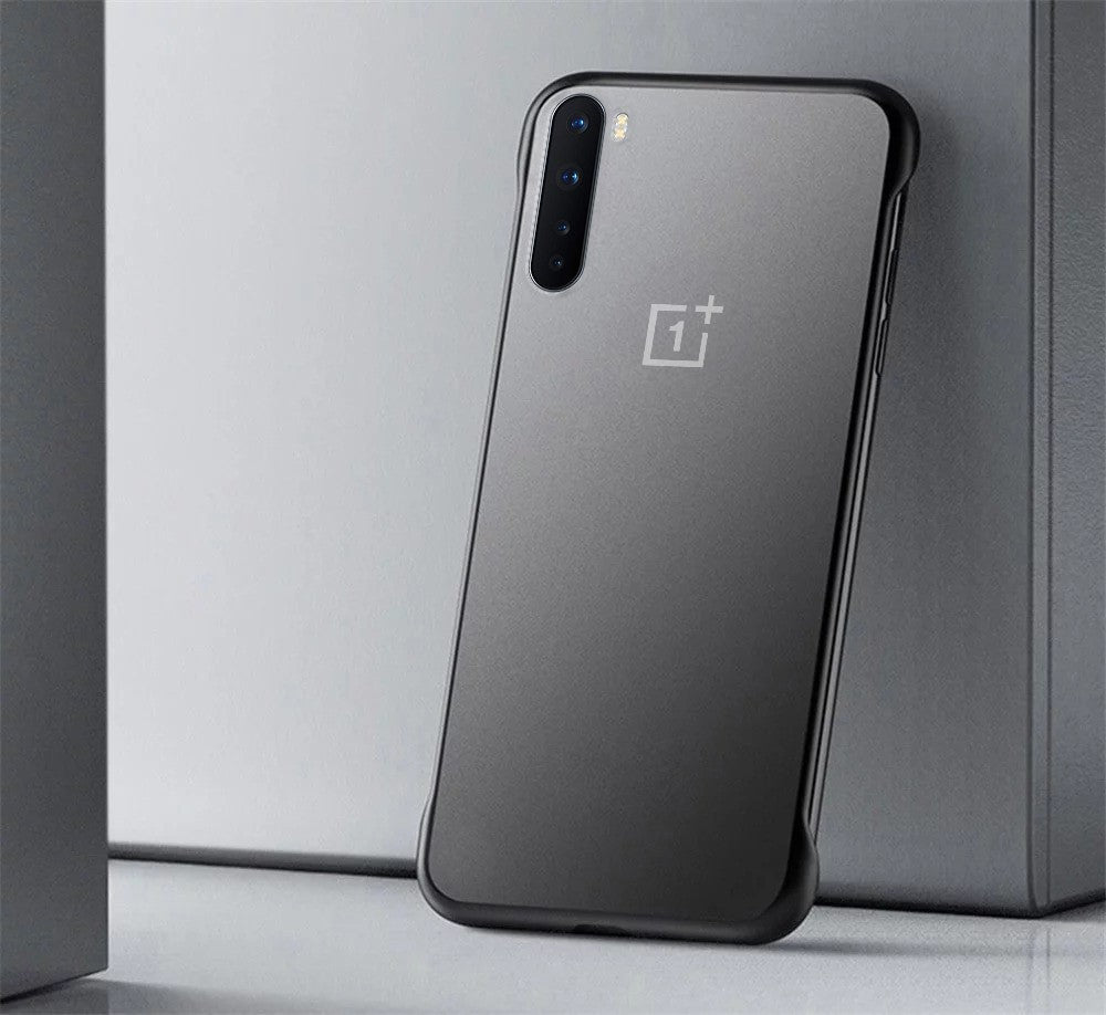 Vaku ® OnePlus Nord Frameless Semi Transparent Cover