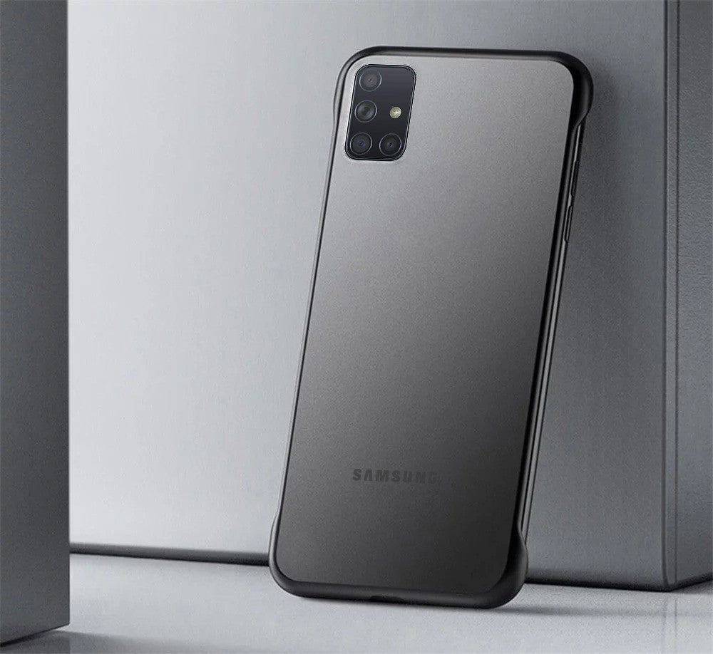 VAKU ® Samsung Galaxy A51 Frameless Semi Transparent Cover