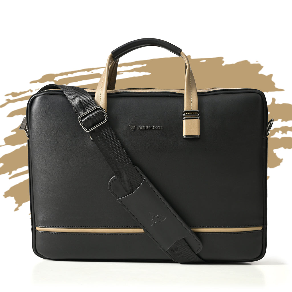 Vaku Luxos ® CALVERA 14 inch Laptop Bag Sleeve Premium Messenger Bag