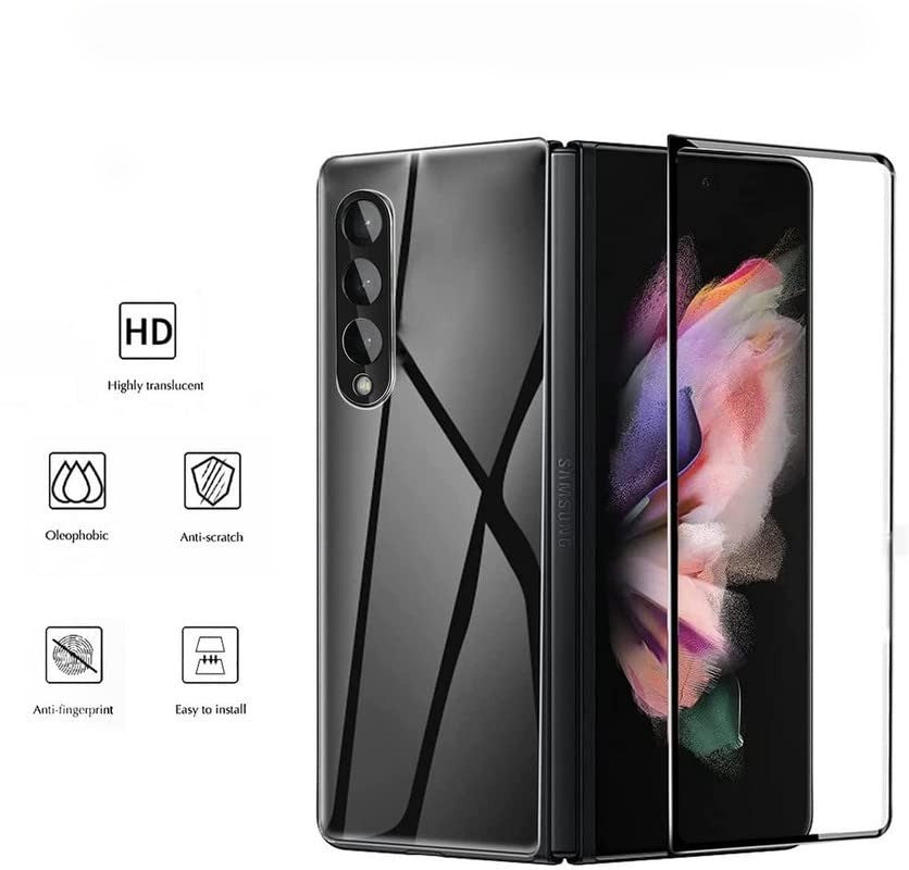 Vaku ® Samsung Galaxy Z Fold 3 Ultra-Strong Edge to Edge Full Screen Tempered Glass