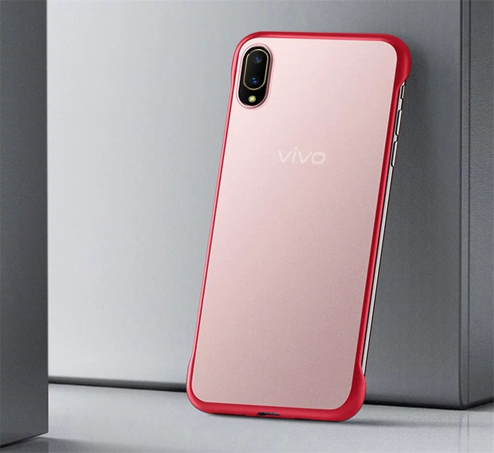 VAKU ® Vivo V11 Pro Frameless Semi Transparent Cover