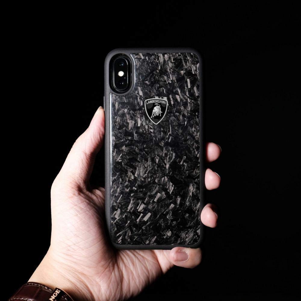 Lamborghini ® Apple iPhone XS Max Official Huracan D14 Forged Carbon Fiber Series Back Cover
