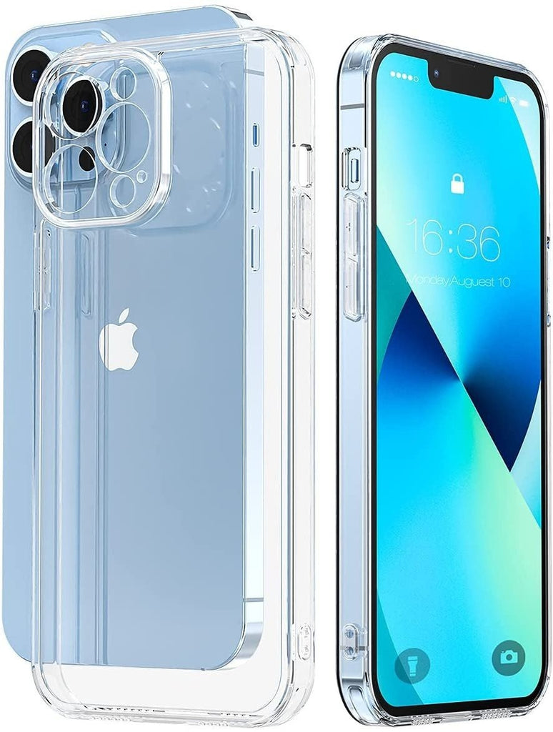 Vaku Luxos® Silicon ClearSoft Transparent case for iPhone 13 Pro (6.1") - Clear