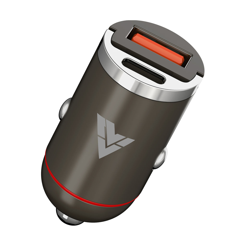 DR VAKU ® ESSENVOLT 65W Fast Charging Dual Port Car Charger