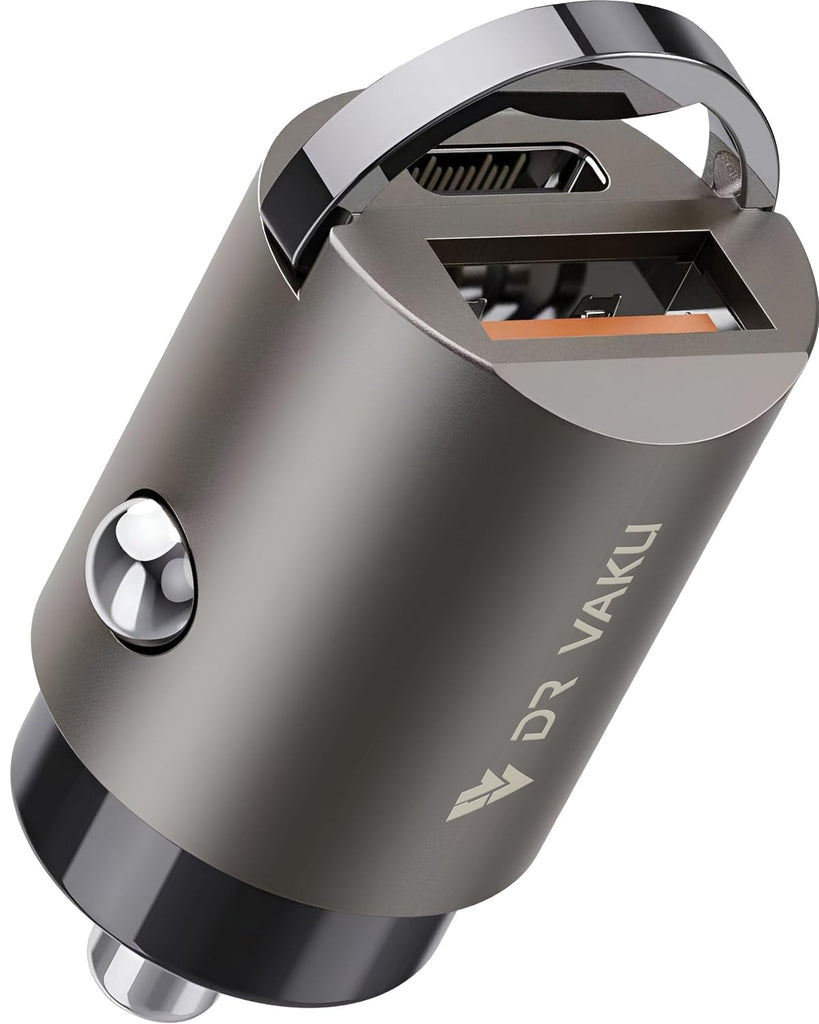 DR VAKU ® ARCSHIFT 70W Car Charger Fast Charging Dual Port Type C PD QC 3.0 USB