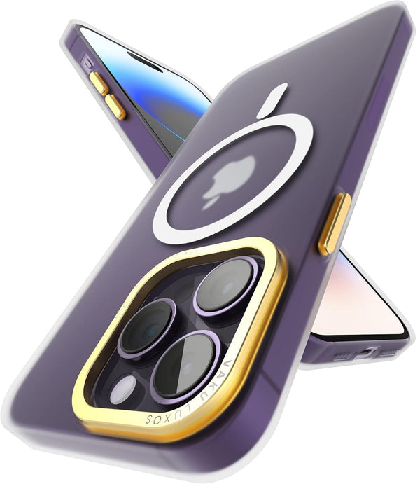 Vaku Luxos ® Apple iPhone 14 Pro San Mag-Pro Frosted Back Cover