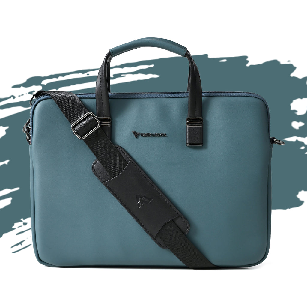 Vaku Luxos ® VALEN 14 inch Laptop Bag Sleeve Premium Messenger Bag