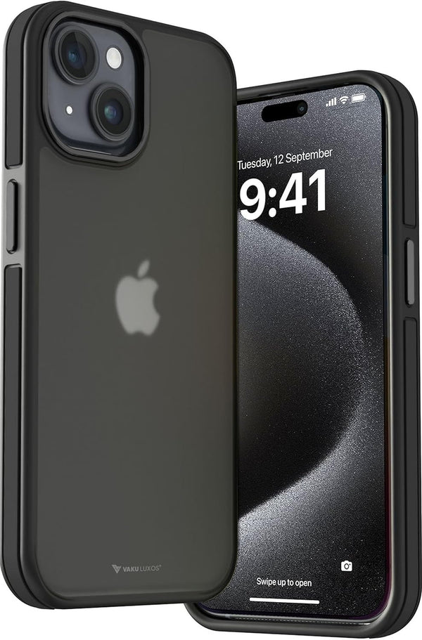 Vaku ® Elemento Series Back Cover Case for iPhone 15 Series