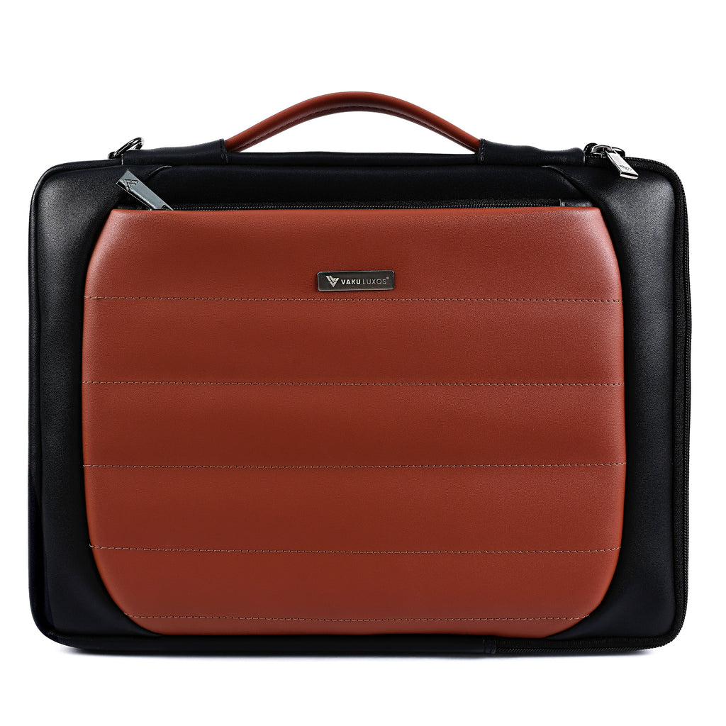 Vaku Luxos® Lasa Chivelle Premium Collection Sleeve for Macbook 13"|14" with Strap highly durable