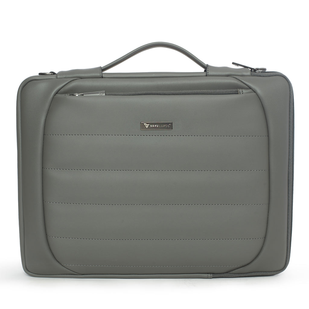 Vaku Luxos® Lasa Chivelle Premium Collection Sleeve for Macbook 13"|14" with Strap highly durable