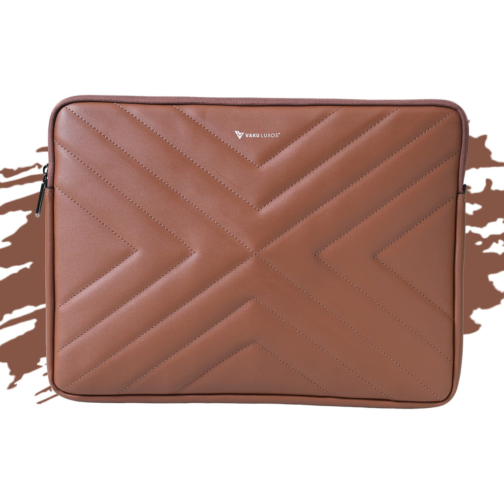 Vaku Luxos ® Signature V-Line Macbook Sleeve 15 | 16 inch Ultra-Thin Protection Sleeve