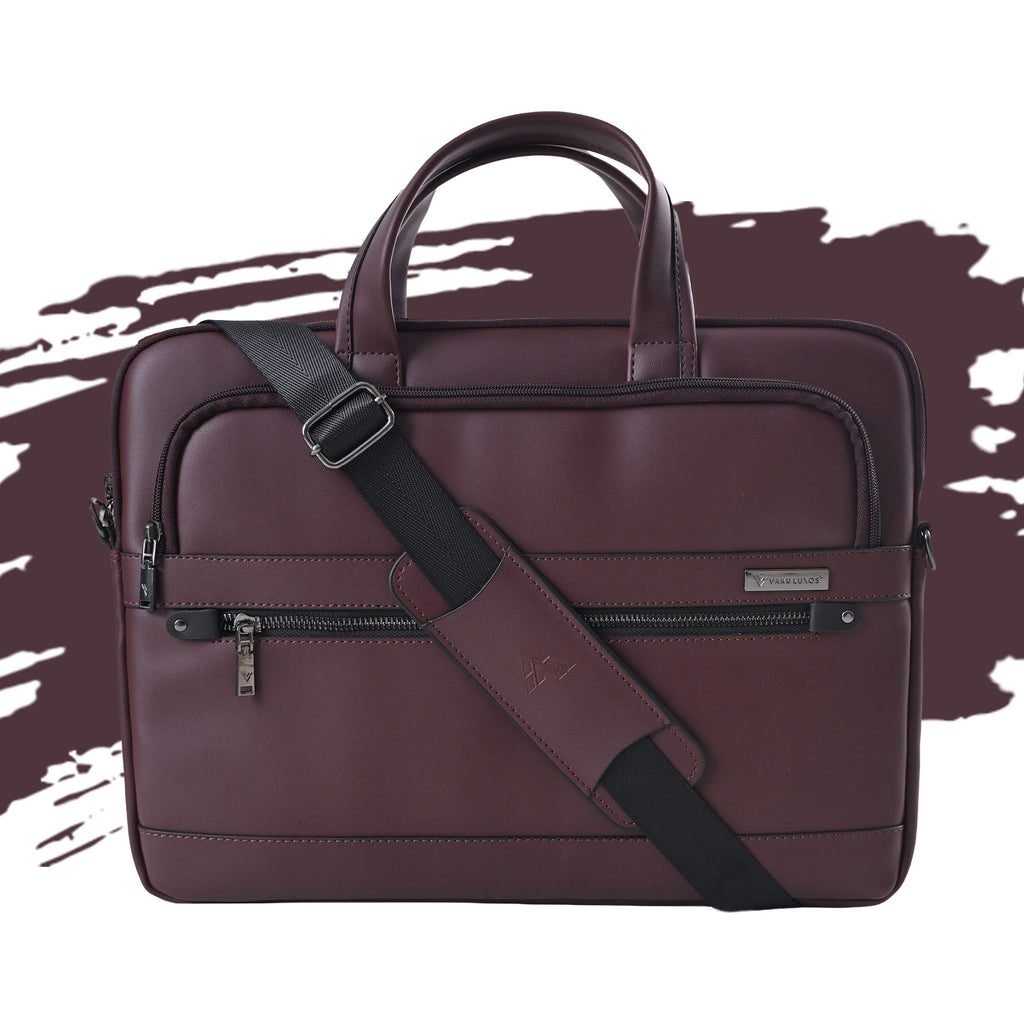 Vaku Luxos ® CARISTA 14 inch Laptop Bag Sleeve Premium Messenger Bag