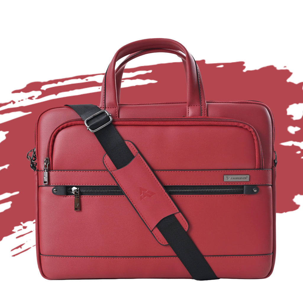 Vaku Luxos ® CARISTA 14 inch Laptop Bag Sleeve Premium Messenger Bag