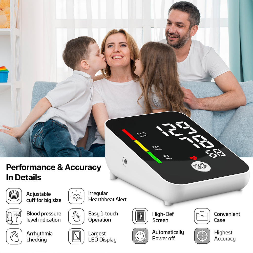 DR VAKU ® Electronic Rechargeable BP Machine Monitor Digital Fully Aut ...
