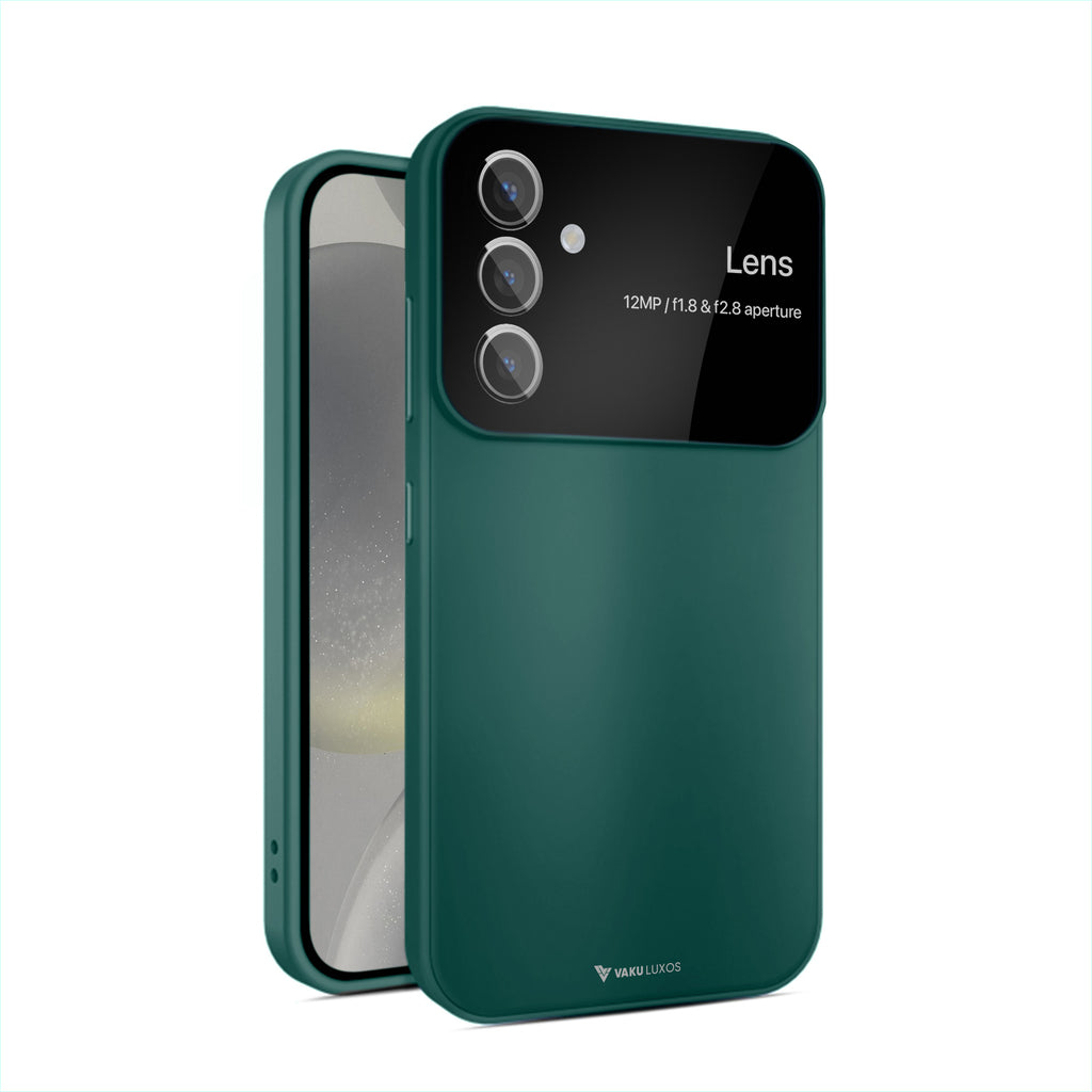 Vaku ® Samsung Galaxy S24 5G Glazed Polarized Camera Lens Protector Back Cover