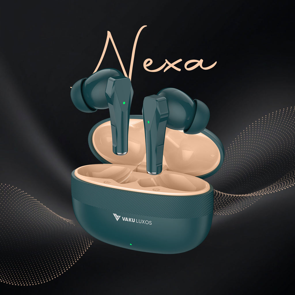 Vaku Luxos ® NEXA True Wireless Earbuds with Smart Touch Controls