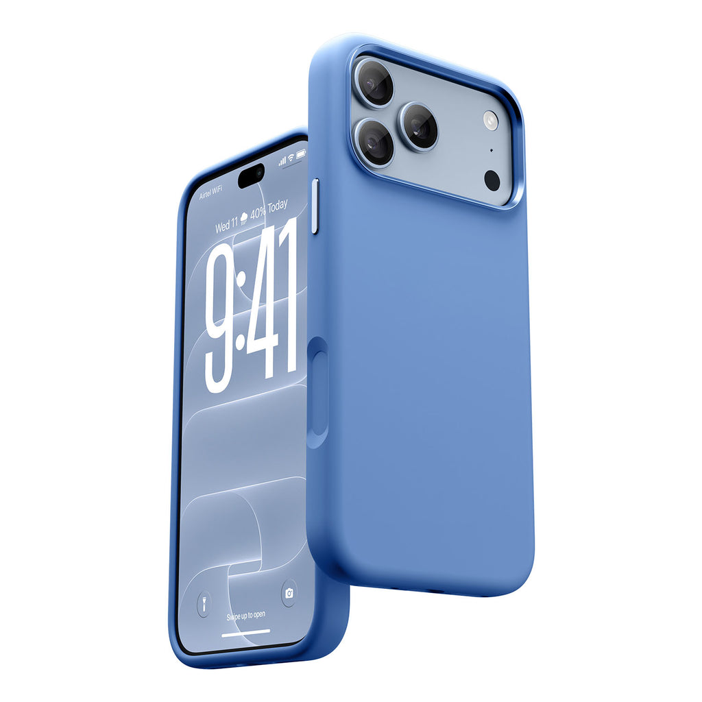 Vaku Luxos ® Apple iPhone 18 Pro Liquid Silicone Protective Back Cover