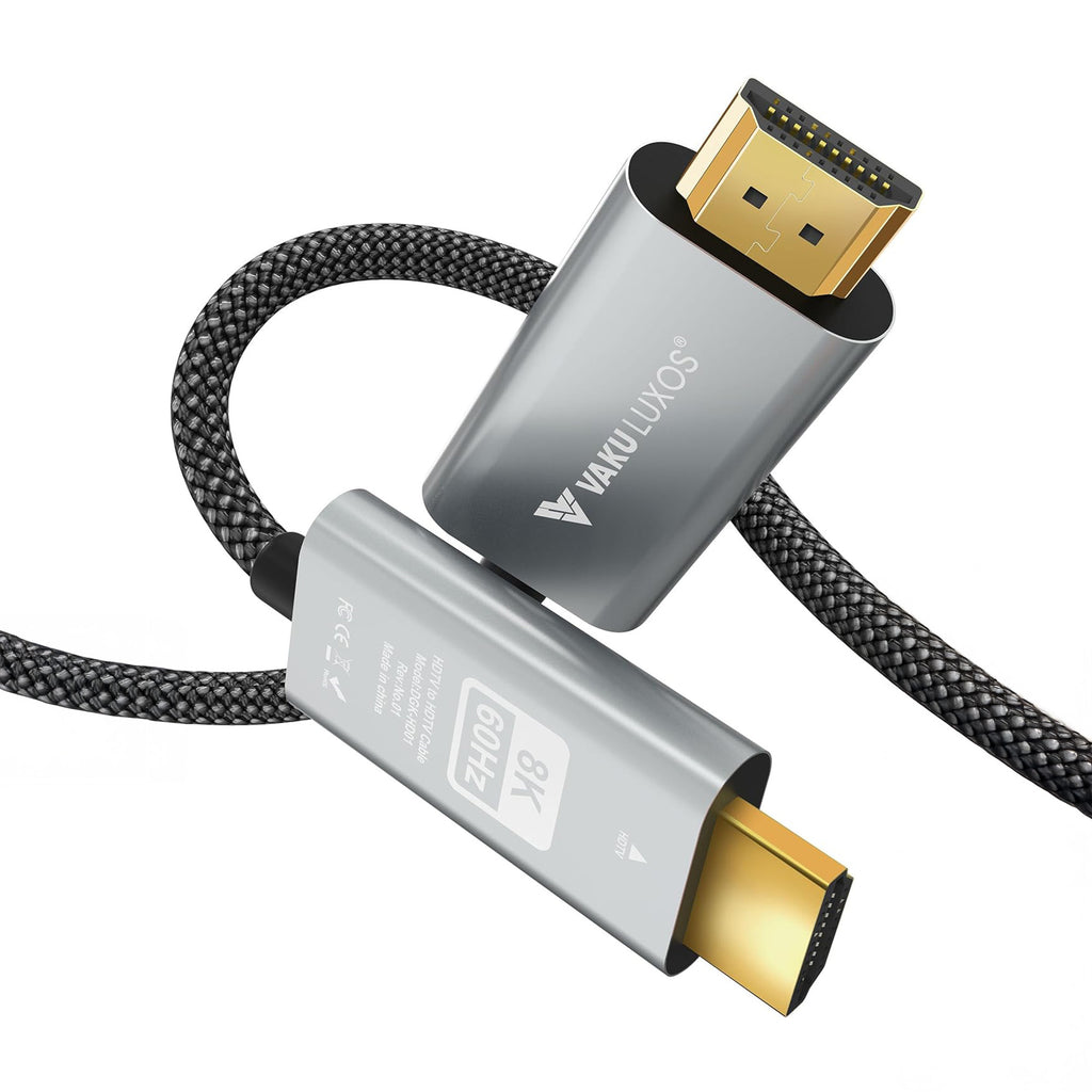 Vaku Luxos ® SYNC FURY HDMI to HDMI Cable 8K@60Hz Resolution