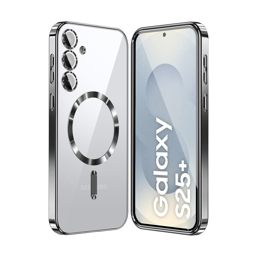 Vaku ® Samsung Galaxy S25 Plus Luxury Electroplated Magnetic Magsafe Back Cover