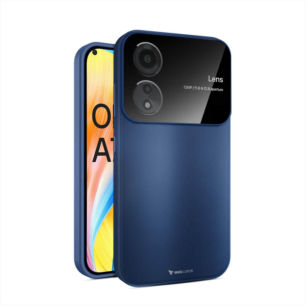 Vaku ® Oppo A78 5G Glazed Polarized Camera Lens Protector Back Cover