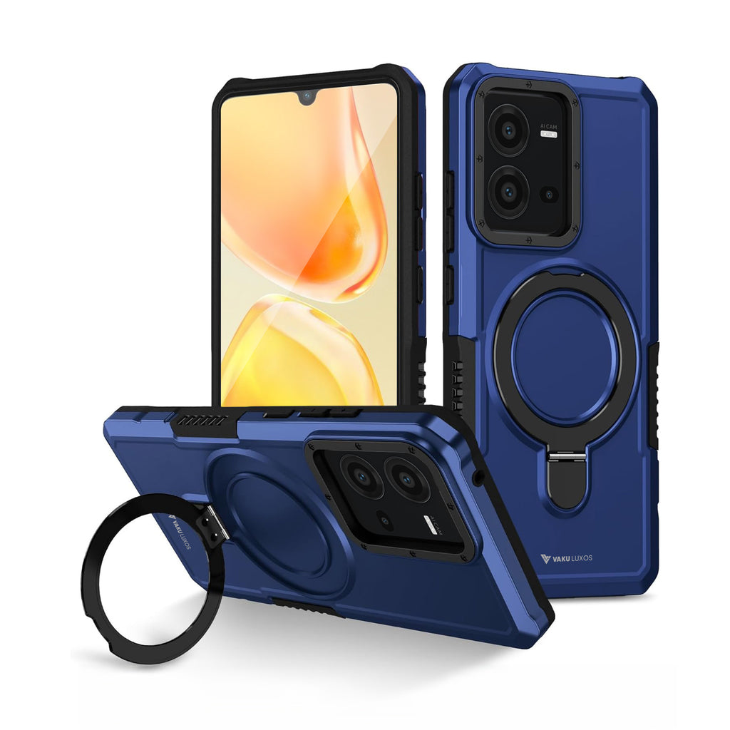 Vaku ® Vivo V25e Astor Military Grade Armor Protective Back cover