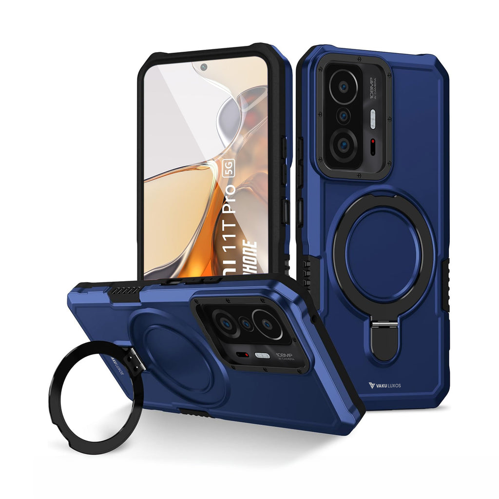 Vaku ® Xiaomi 11T Pro 5G Astor Military Grade Armor Protective Back cover
