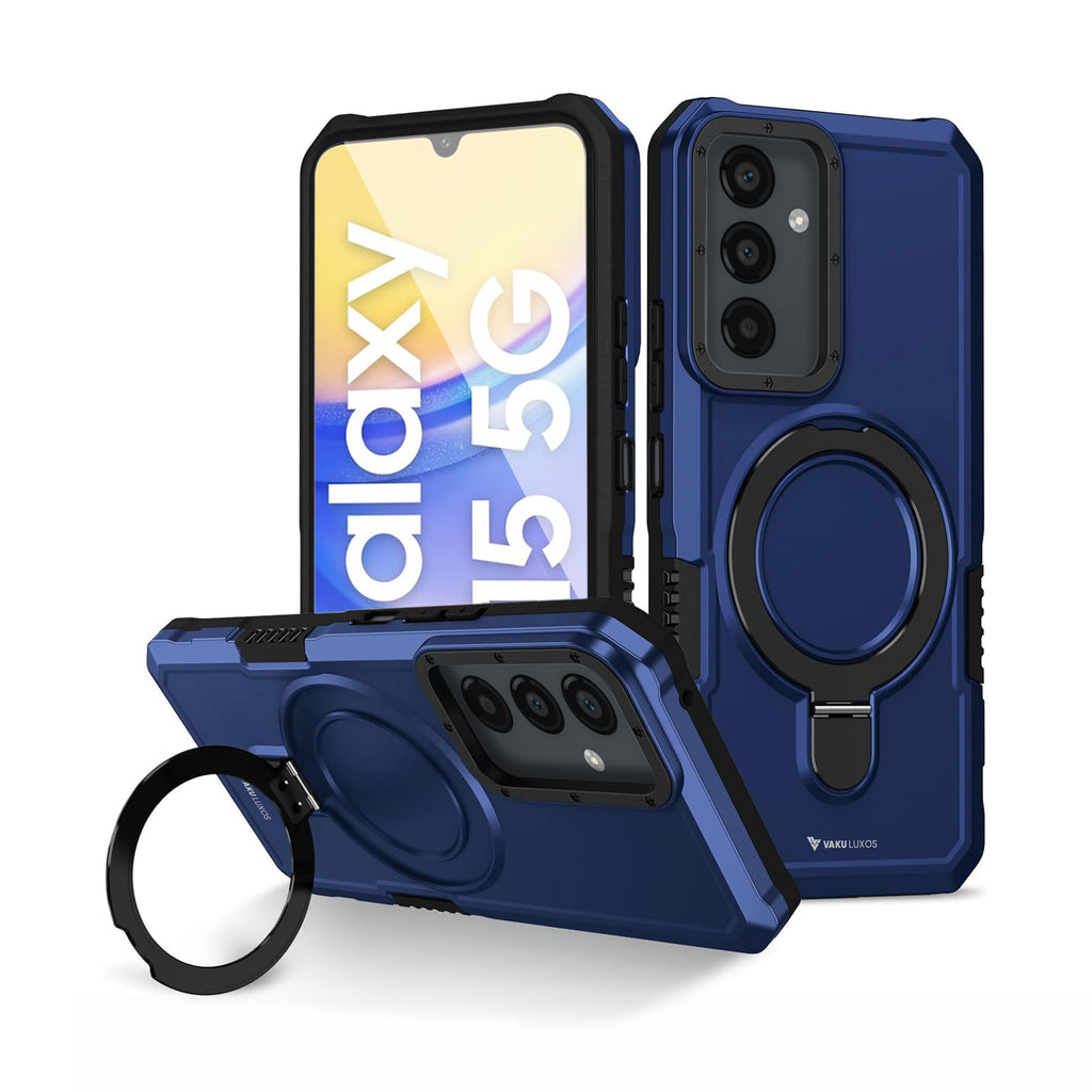 Vaku ® Samsung Galaxy A15 5G Astor Military Grade Armor Protective Back cover