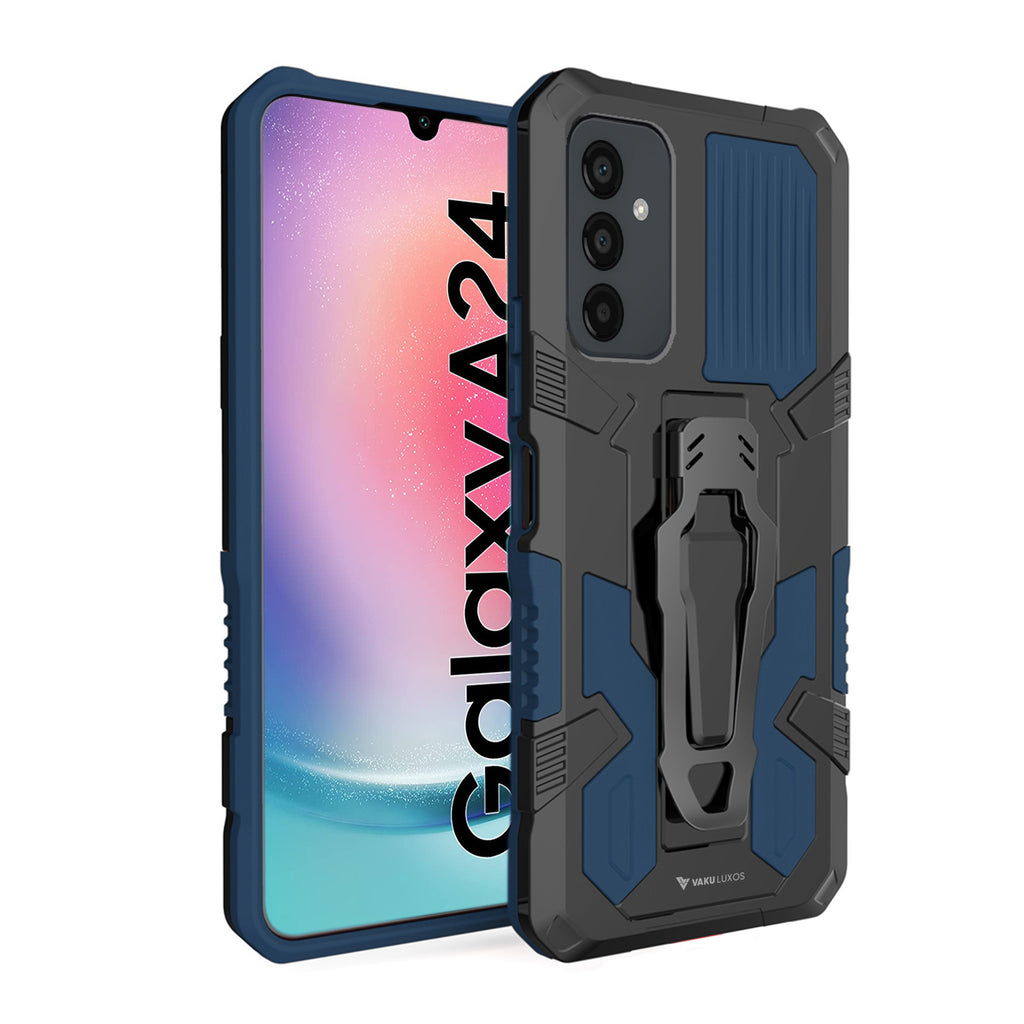 Vaku ® Samsung Galaxy A24 4G Vanguard Military Grade Back Cover