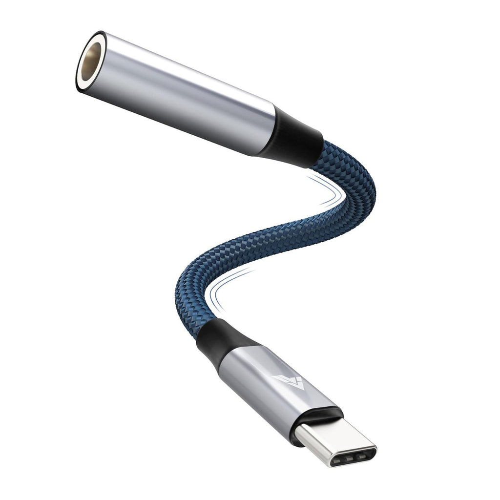 Vaku Luxos ® SonicArc Type C to 3.5 mm Jack Digital Audio DAC 24-bit/96KHz 3.5mm Connector Aux Cable