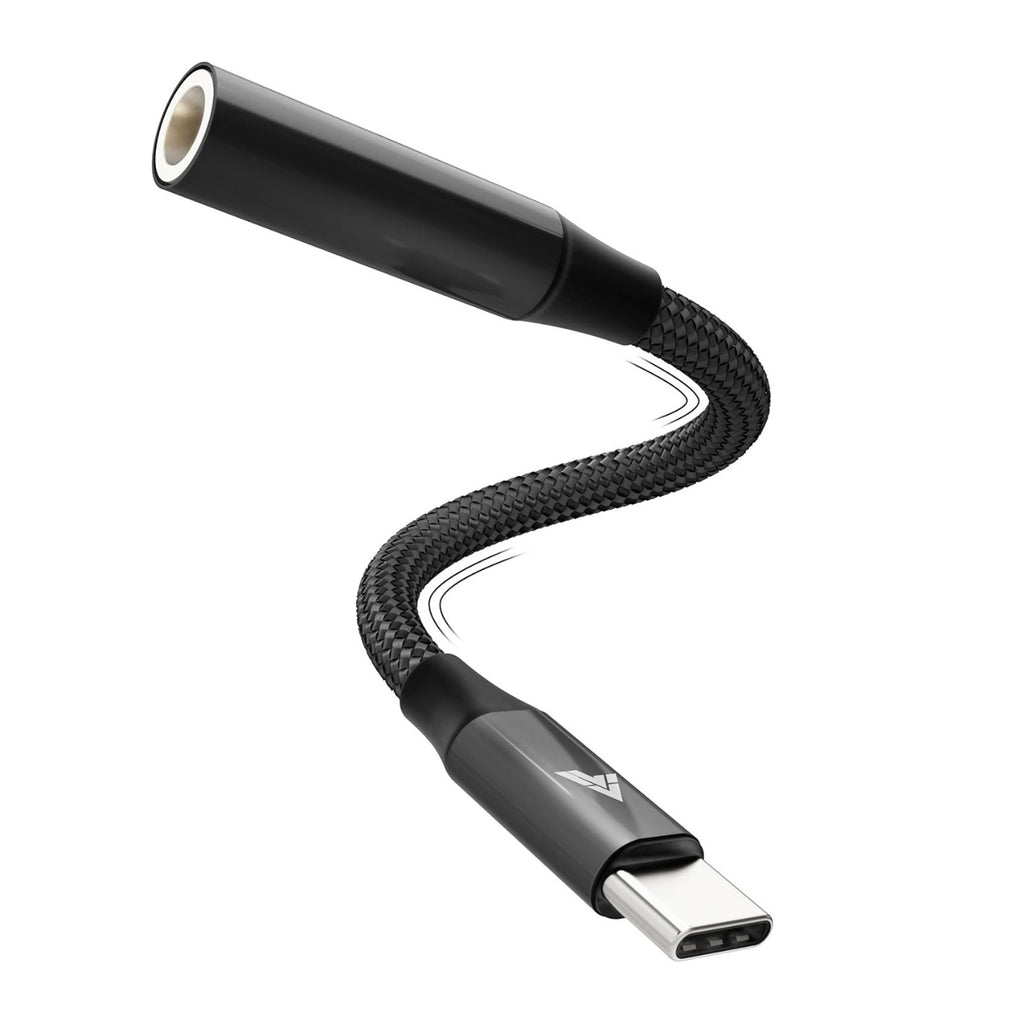 Vaku Luxos ® SonicArc Type C to 3.5 mm Jack Digital Audio DAC 24-bit/96KHz 3.5mm Connector Aux Cable