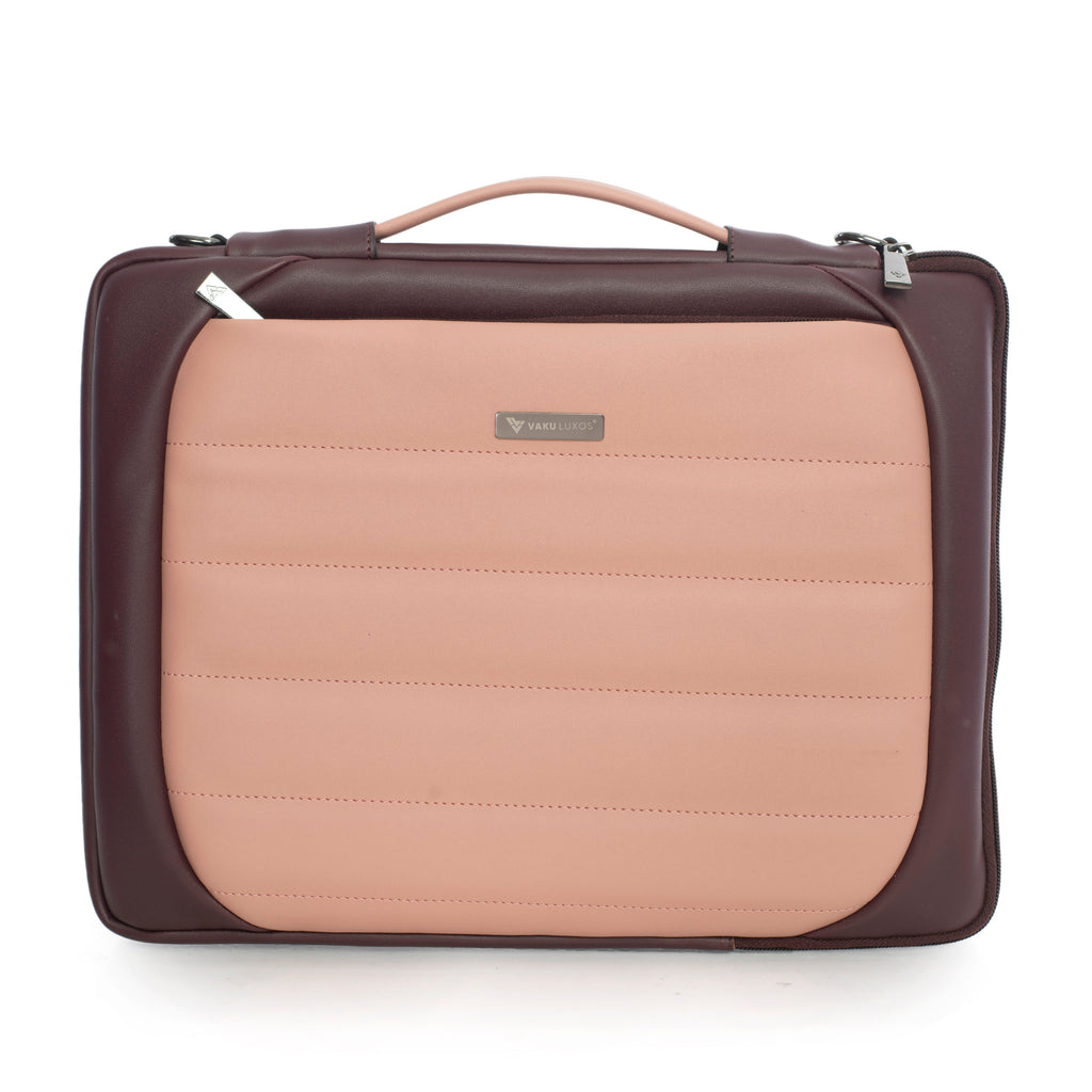 Vaku Luxos® Lasa Chivelle Premium Collection Sleeve for Macbook 13"|14" with Strap highly durable